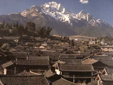 video still of an image from a government guide to lijiang