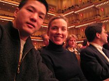 me and my friend linda at allice tully hall