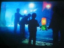 children and lanterns from The Blue Kite