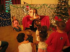 santa visits the children of the 25th ID JAG Corps