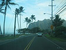 the Kamehameha Highway