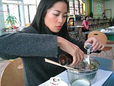 shabu shabu on a cold NY day