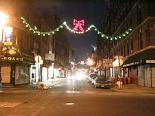 looking south on Orchard