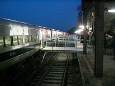 Metro North construction ramps