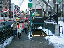 Grand Street shuttle station